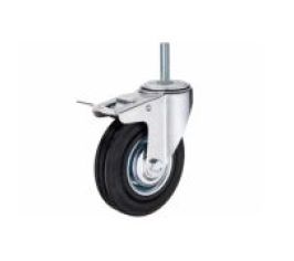 Колеса поворотные с болтом и тормозом