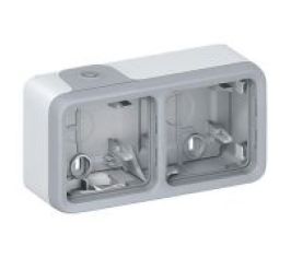 Корпус накладной для открытого монтажа электроустановочных устройств