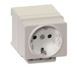Розетка модульная для распределительных щитов
