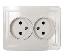 Розетки, переносные гнёзда штепсельные, рамки, блоки