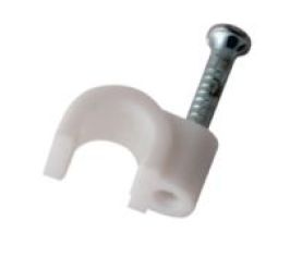 Скоба с гвоздем