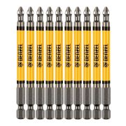 Бита PZ2х90, сталь S2, цилиндр., 10 шт. Е 6,3 Denzel