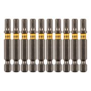 Бита HEX 5х50, сталь S2, шестигранный профиль, 10 шт. Е 6,3 Denzel