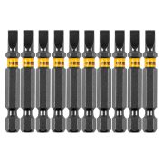 Бита SL5,0х50, сталь S2, шестигранный профиль, 10 шт. Е 6,3 Denzel