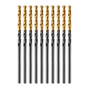 Сверло по металлу, 2 мм, HSS-Tin, Golden Tip, 10 шт. Denzel