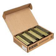 Гвозди для пнев. нейлера (крашен.) длина - 65 мм, диам. - 2,9 мм, 2000 шт. Denzel