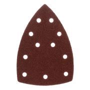 Треугольник абразивный на ворc. подложке под «липучку», перф., P 60, 150х150х100 мм, 5 шт. Denzel