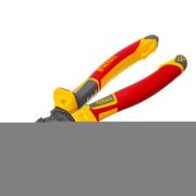 Плоскогубцы комбинированные, диэлектрические трехкомпонентные рукоятки до 1000 В, 180 мм Denzel