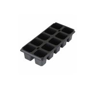 Кассета для рассады, 280х130х60 мм, 10 ячеек, полистирол, 5 шт.