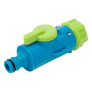 Адаптер штуцерный 3/4'', быстросъемный, с переключателем, LUXE Palisad