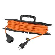 Удлинитель-шнур силовой Garden Series, ПВС, 20м, 1 розетка 3 x 1,5 мм, Denzel