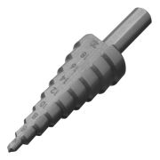 Сверло ступенчатое по металлу 4-6-8-10-12-14-16-18-20 мм, 4241 Сибртех