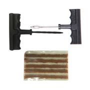 Набор для ремонта бескамерных шин RK-105 (шило, рашпиль, жгут 5шт)