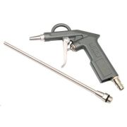 Пистолет для продувки металлический насадка 200мм быстросъемный АТ34227