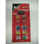 Предохранитель флажковый FC-270 набор 10шт+пинцет