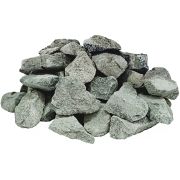 Камень для бани «Габбро-диабаз» колотый (упак. 20кг) ЛЕВША