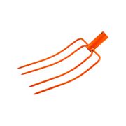 Вилы навозные из калиброванной стали Ø 8мм. р-р 220*290*298мм, порошк.окрас, без черенка