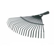 Грабли веерные металл. пластинчатые оцинк. 18 зуб, без черенка