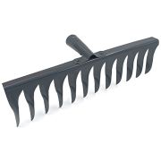 Грабли витые зубья, 12 зуб. рельсовая сталь, без черенка