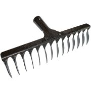 Грабли витые зубья, 14 зуб. ГВ-14 из рельсовой стали, без черенка