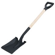 Лопата туристическая «американка», с черенком 500мм (высш.сорт) с V-ручкой