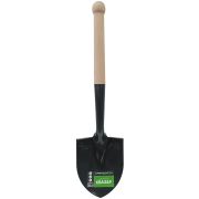 Лопата туристическая Амбидекстр Квазар, 1,48мм, закаленная сталь, с черенком