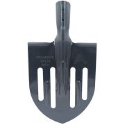 Лопата штыковая облегченная Амбидекстр (с прорезями) 200*270*390, рельсовая сталь, без черенка