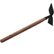 Мотыжка +бороздовик Амбидекстр МК 2-1, с деревянной ручкой 350мм