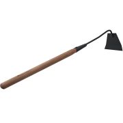 Мотыжка трапеция проволочная Амбидекстр, сталь 1.5, с деревянной ручкой 350мм