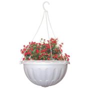 Горшок-кашпо «Джулия» 3,5л подвесное белое АЛЬТЕРНАТИВА, (17), м1457