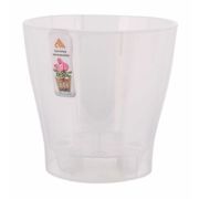 Горшок для цветов Лея 3,6л прозрачный, для орхидеи (Альтернатива) м7884