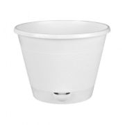 Горшок для цветов Мадера 3,5л белый, с поддоном (Альтернатива) м1517