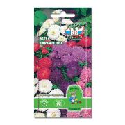 Семена цветов Астра Тарантелла (карлик королевская, смесь цветов) ДУ (Евро, 0,1)