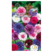 Семена цветов Василек Комплимент (смесь цветов) (Евро, 0,5)