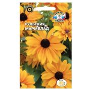 Семена цветов Рудбекия Мармелад (волосистая, желто-оранжевая) (Евро, 0,1)