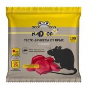 Средство от грызунов (родентицид) «Nadzor-тестовый брикет» (100 г)