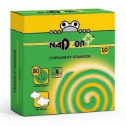 Средство от комаров (спирали) малодымные, без запаха, (10шт в уп) Nadzor/60