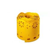 Бордюрная лента 15 см жёлтая (9 м)