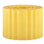 Бордюрная лента Комфорт 15 см жёлтая (9 м)