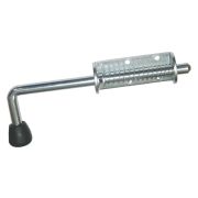 Задвижка дверная ЗД-10 цинк, открыто (247мм)