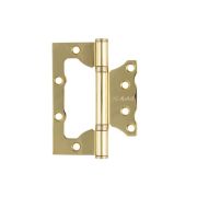 Петля универсальная неврезная S-Locked B -100*75*2,5 -2ВВ-G золото