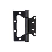 Петля универсальная неврезная S-Locked LL-100*75*2,5 -2ВВ-BL матовый черный 2 подшипника