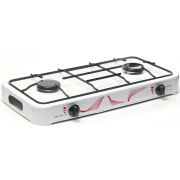 Плита газовая настольная MAXTRONIC 66912 MAX-AO-002, 2 конф., белый