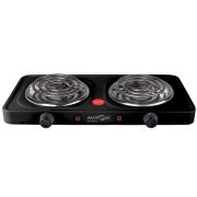 Плита электрическая настольная MAXTRONIC 80683 MAX-AT-002BS, 2 конф., черный