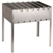 Мангал +6 шампуров, 350х250х350 ст 0.5мм, RoyalGrill