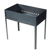 Мангал без шампуров 400х250х400 ст 0,35- 0,4мм «Эконом» МНГ13К