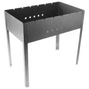 Мангал без шампуров 500х300х500 ст 0,8мм МНГК