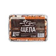 Щепа «Домашний Сундук» для копчения ПТИЦЫ с специями в лотке (яблоня и бук с мятой) 1,27л