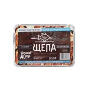 Щепа «Домашний Сундук» для копчения РЫБЫ с специями в лотке (ольха и бук с розмарином) 1,27л