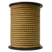 Канат джут 14мм*100м(90м), крученый, МДС